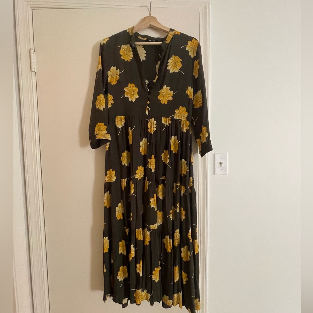 Madewell Floral Maxi Dress